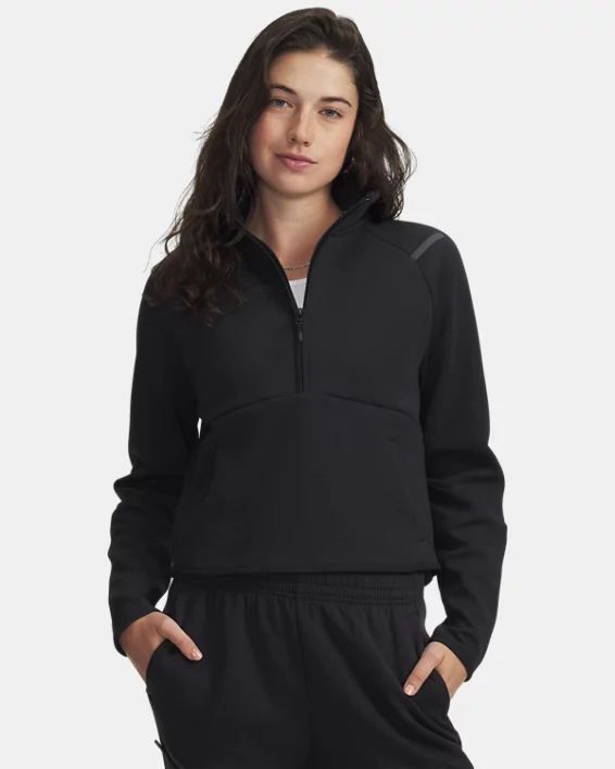 UA Unstoppable Fleece Womens Zip