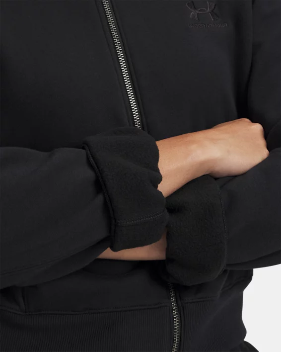 UA Icon Vida Fleece Womens Hoodie - Image 3