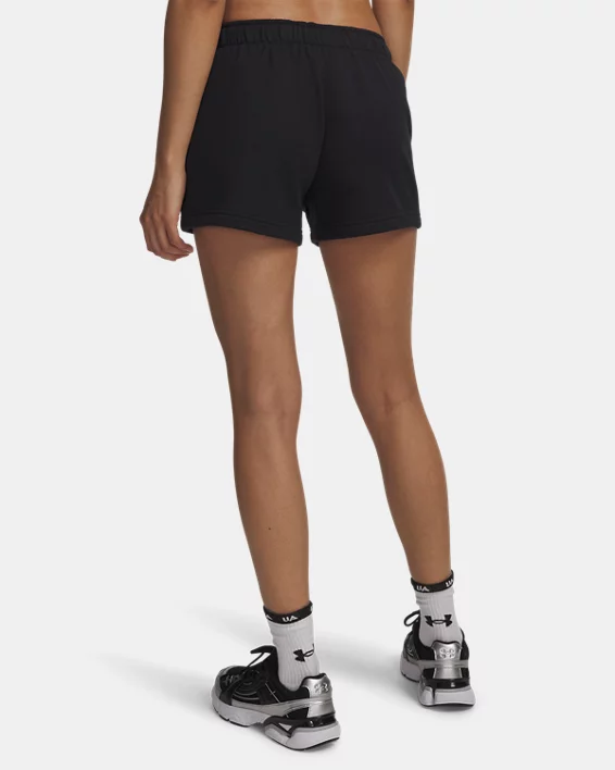 UA Icon Vida Fleece Womens 2.75 Shorts - Image 2
