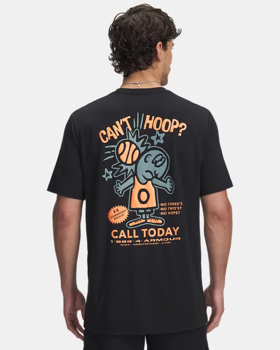UA Cant Hoop Mens Short Sleeve - Image 2