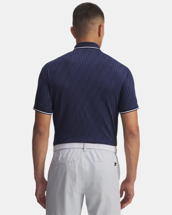 UA Drive Sport Jacquard Mens Polo - Image 2