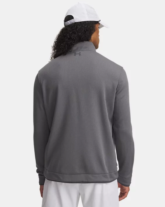 UA SweaterFleece Mens Zip - Image 2