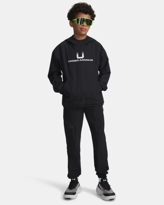 UA Unstoppable Woven Boys Joggers - Image 3