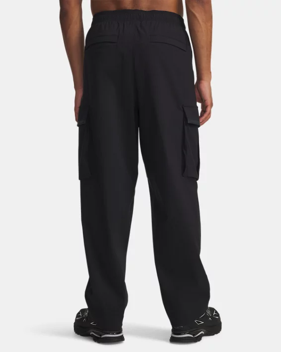 UA Unstoppable Textured Woven Mens Cargo Pants - Image 2
