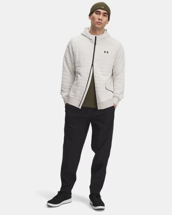UA Unstoppable Textured Woven Mens Tapered Pants - Image 3