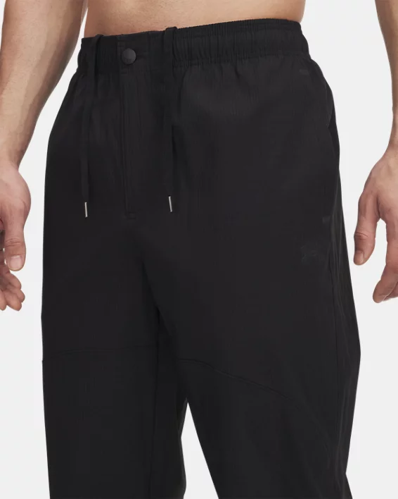 UA Unstoppable Textured Woven Mens Tapered Pants - Image 4