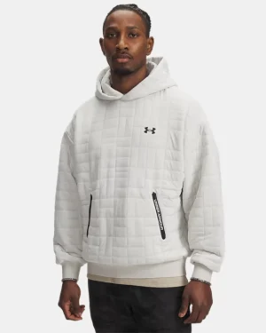 UA Unstoppable Fleece Textured Mens Hoodie