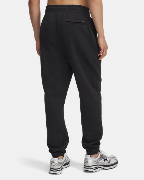 UA Icon Fleece Graphic Mens Joggers - Image 2