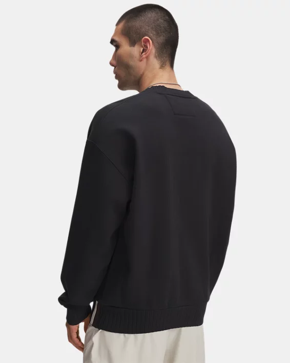 UA Icon Heavyweight Rib Mens Crew - Image 2