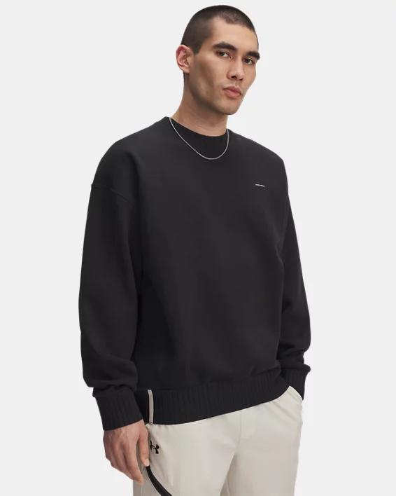 UA Icon Heavyweight Rib Mens Crew