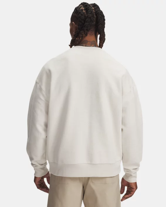 UA Icon Rev Terry Mens Crew - Image 2