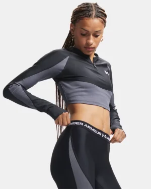 HeatGear Rib Womens Zip
