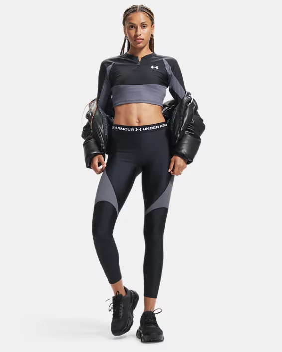 HeatGear Rib Womens Zip - Image 4
