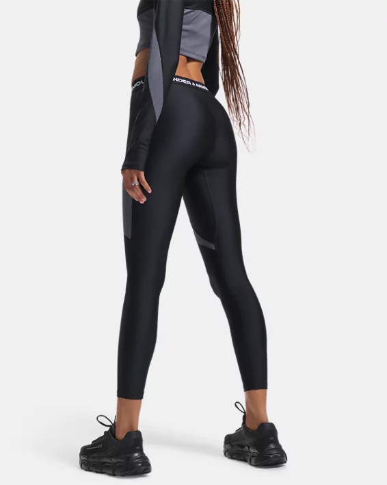 HeatGear Rib Womens Leggings - Image 3