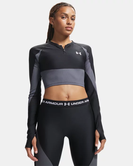 HeatGear Rib Womens Leggings - Image 5