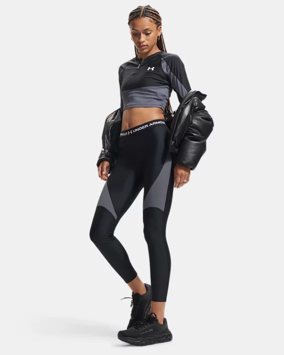 HeatGear Rib Womens Leggings - Image 4