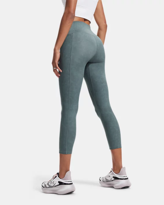 UA Meridian Suede Effect Womens Ankle Leggings - Image 3