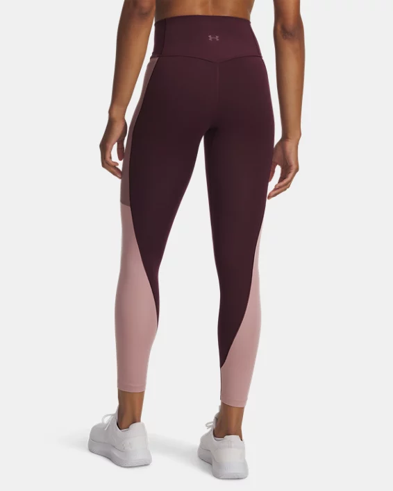 UA Meridian Colorblock Womens Ankle Leggings - Image 2