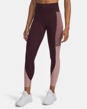 UA Meridian Colorblock Womens Ankle Leggings