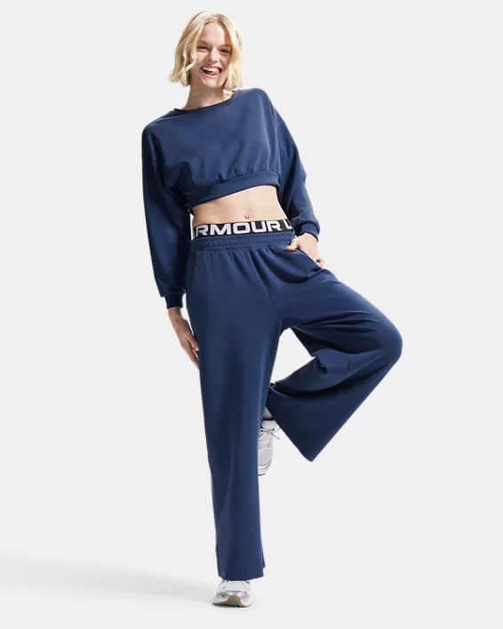UA Meridian Lounge Womens Crop Crew - Image 4