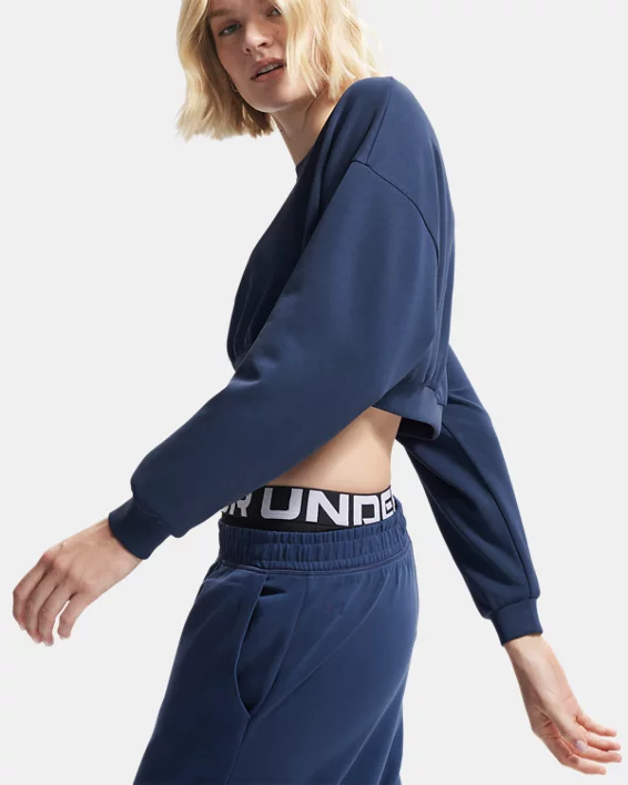 UA Meridian Lounge Womens Crop Crew - Image 6
