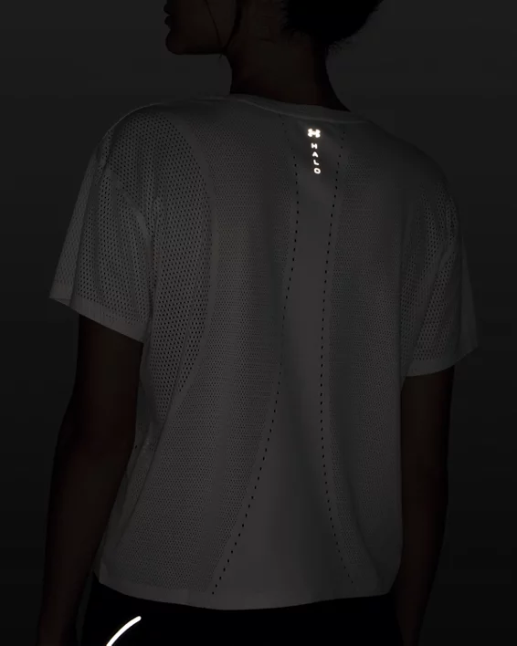 UA Halo Vent Womens Short Sleeve - Image 4