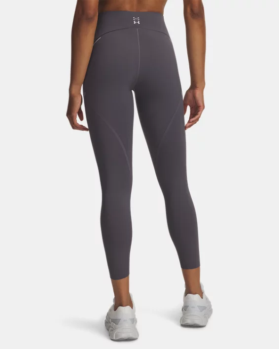 UA Halo Bonded Womens Ankle Leggings - Image 3