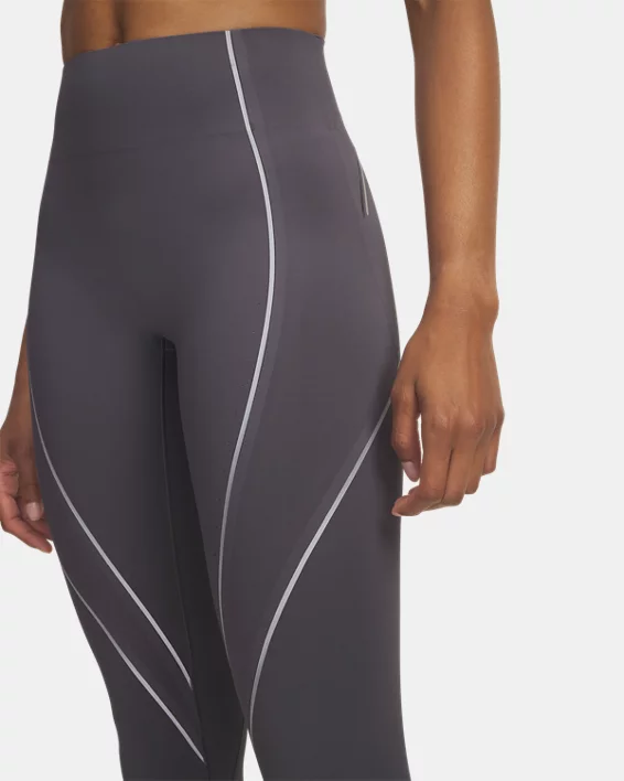 UA Halo Bonded Womens Ankle Leggings - Image 7