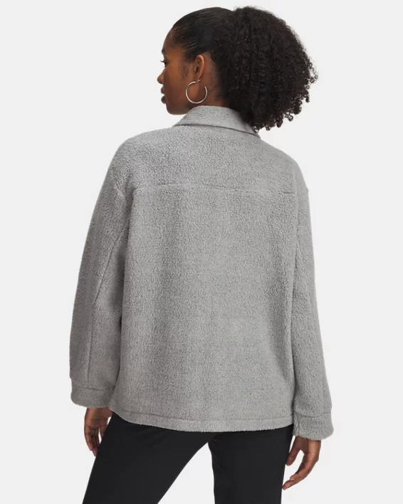 UA Expanse Fleece Womens Shacket - Image 2