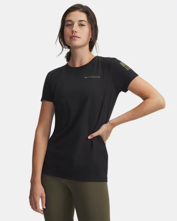 UA Freedom Banner Womens T-Shirt