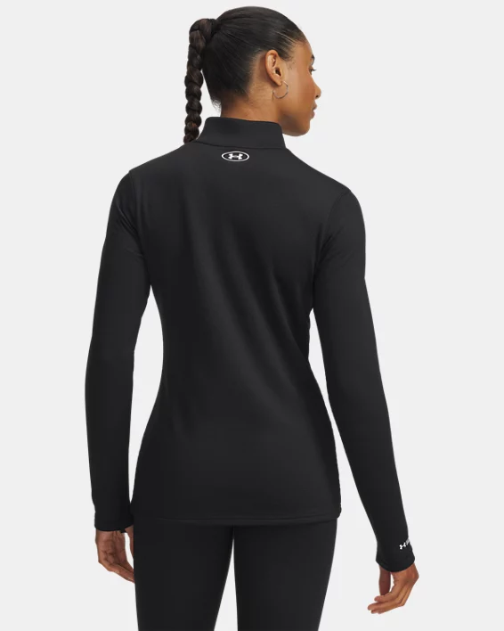UA Base 4.0 Womens Zip - Image 2