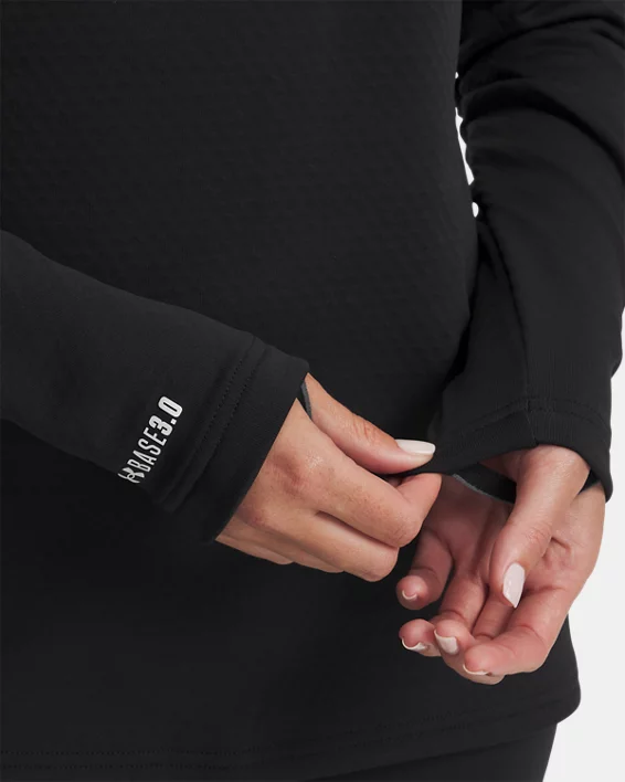 UA Base 3.0 Womens Crew - Image 3