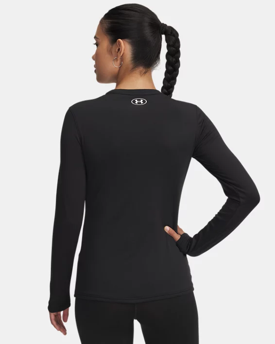 UA Base 2.0 Womens Crew - Image 2