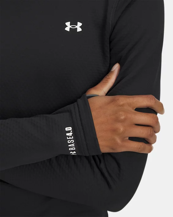 UA Base 4.0 Womens Crew - Image 3