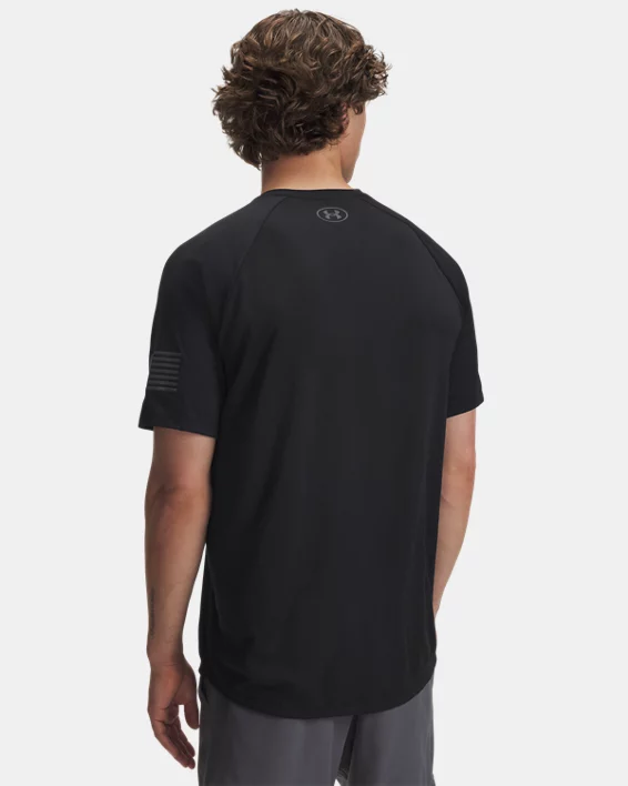 UA Freedom Tech Mens Short Sleeve - Image 2