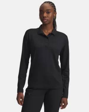 UA Tactical Performance Womens Long Sleeve Polo