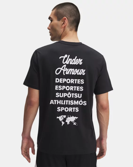 UA Sports Wordmark Mens Short Sleeve - Image 2