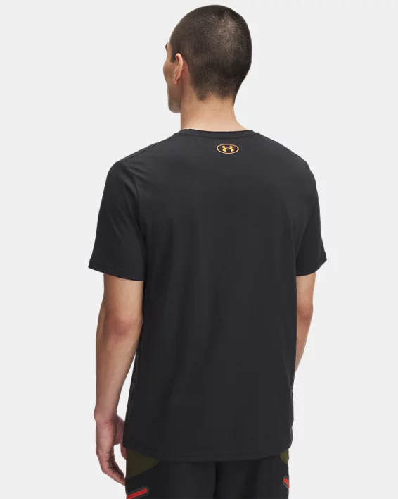 UA Circle Logo Stack Mens Short Sleeve - Image 2
