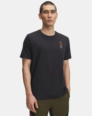 UA Circle Logo Stack Mens Short Sleeve