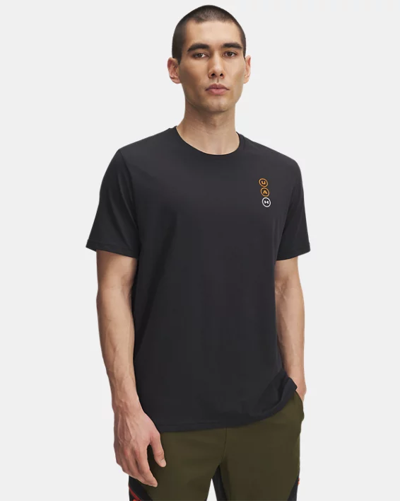 UA Circle Logo Stack Mens Short Sleeve