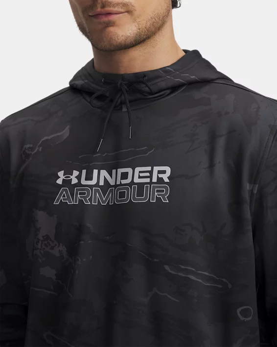 UA Expanse Armour Fleece Camo Mens Hoodie - Image 3