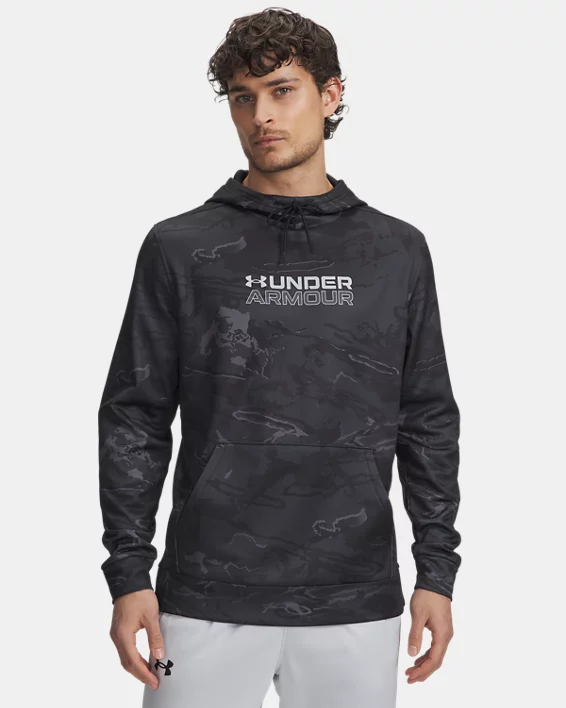 UA Expanse Armour Fleece Camo Mens Hoodie
