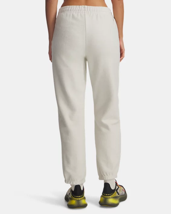 UA Icon Terry Varsity Womens Joggers - Image 2