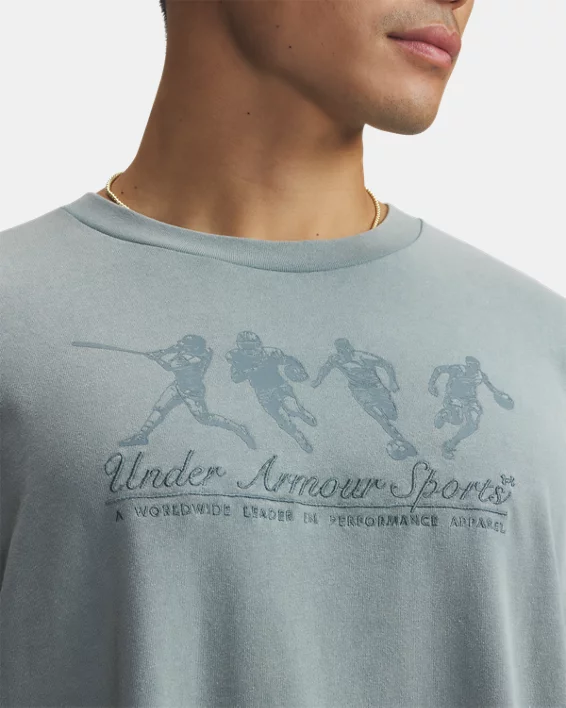 UA Athletes Heavyweight Mens Oversized Short Sleeve - Image 3