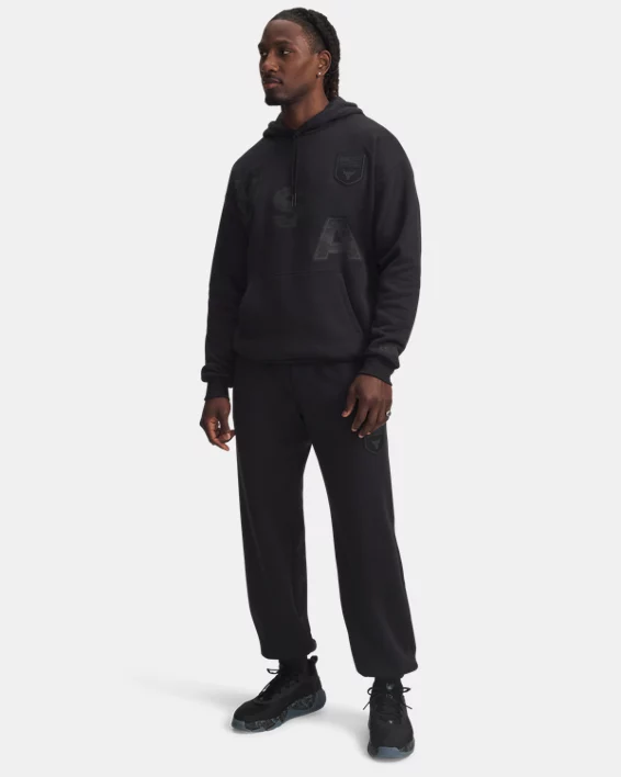 Project Rock Icon Fleece Veterans Day Mens Pants - Image 3