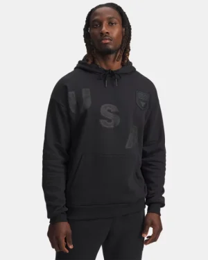 Project Rock Icon Fleece Veterans Day Mens Hoodie