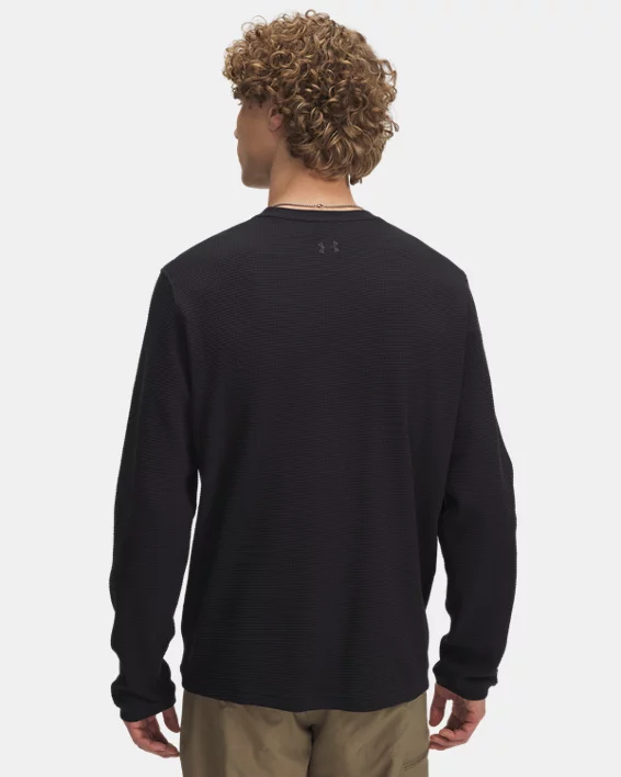 UA Expanse Waffle Mens Crew - Image 2