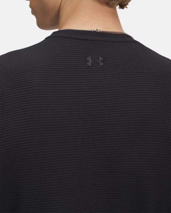 UA Expanse Waffle Mens Crew - Image 3