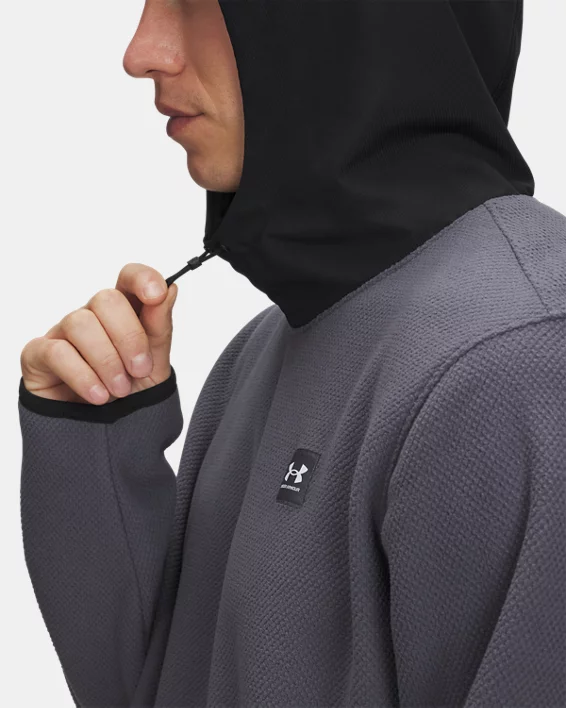 UA Expanse Scout Fleece Mens Hoodie - Image 3
