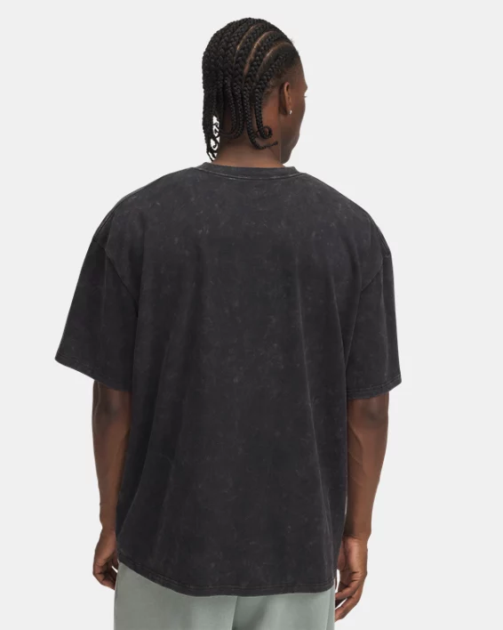 UA Heavyweight Mens Oversized Short Sleeve - Image 2